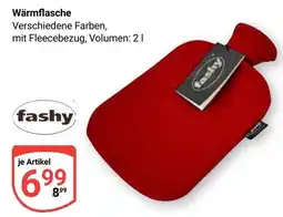 Globus Wärmflasche fashy Angebot