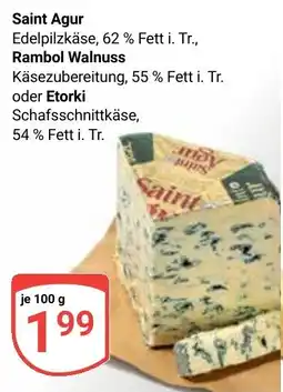 Globus Saint Agur Edelpilzkäse Angebot