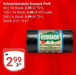 Globus Schwerlastsäcke Ecosack Profi Angebot