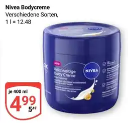 Globus Nivea Bodycreme Angebot