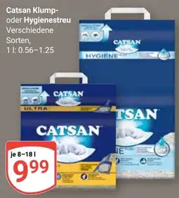 Globus Catsan Klump- oder Hygienestreue Angebot