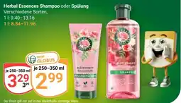 Globus Herbal Essences Spülung Angebot