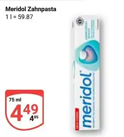 Globus Meridol Zahncreme Angebot