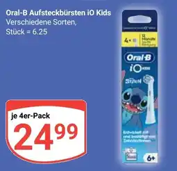 Globus Oral-B Aufsteckbürsten iO Kids Angebot