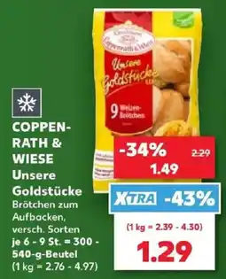 Kaufland COPPENRATH & WIESE Unsere Goldstücke Angebot