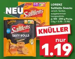 Kaufland Lorenz Saltletts Tasty Rolls Angebot