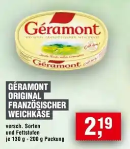 Handelshof Géramont Original Französischer Weichkäse Angebot