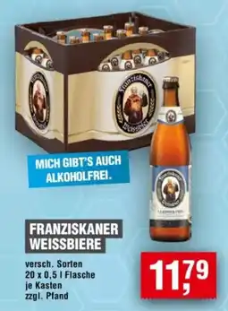 Handelshof Franziskaner Weissbiere Angebot