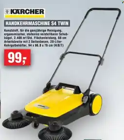 Handelshof KÄRCHER HANDKEHRMASCHINE S4 TWIN Angebot