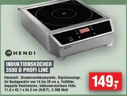 Handelshof HENDI INDUKTIONSKOCHER 3500 D PROFI LINE Angebot