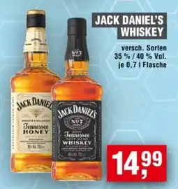 Handelshof Jack Daniel's Whiskey Angebot
