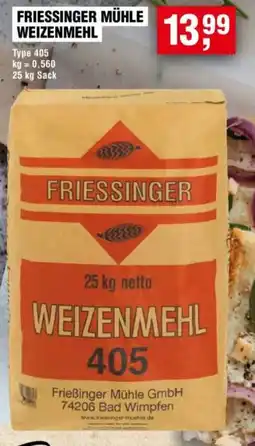 Handelshof Friessinger Weizenmehl Angebot