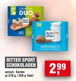 Handelshof RITTER SPORT SCHOKOLADEN Angebot