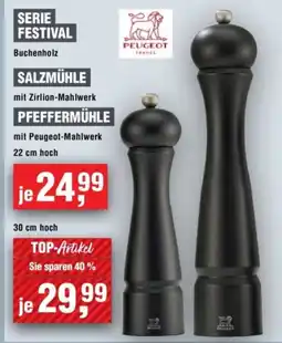 Handelshof Peugeot salzmühle oder pfeffermühle Angebot