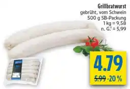 diska Grillbratwurst Angebot