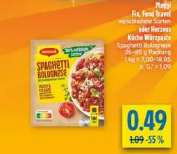 diska Maggi Spaghetti Bolognese Angebot