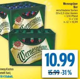 diska Wernesgrüner Bier Angebot