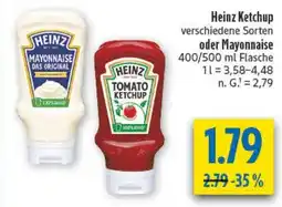 diska Heinz Ketchup oder Mayonnaise Angebot