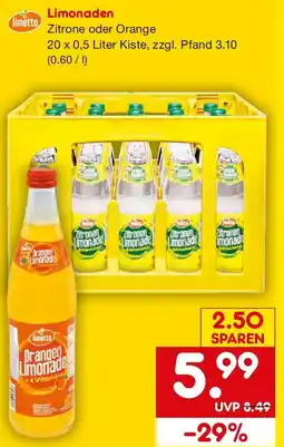 Netto Getränke Discount limetto Limonaden Angebot