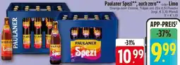 Edeka Paulaner Spezi, auch zero oder Limo Angebot