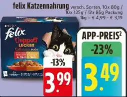 Edeka felix Katzennahrung Angebot