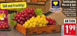 Edeka EDEKA Herzstücke Tafeltrauben Mix rot & hell Angebot