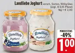 Edeka Landliebe Joghurt Angebot