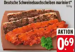 Edeka Deutsche Schweinebauchscheiben mariniert Angebot