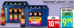 E-Center Paulaner Spezi, auch zero oder Limo Angebot