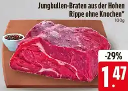 E-Center Jungbullen-Braten aus der Hohen Rippe ohne Knochen Angebot