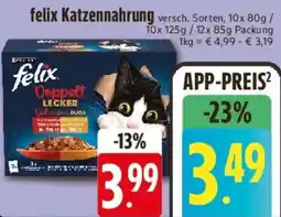 E-Center felix Katzennahrung Angebot
