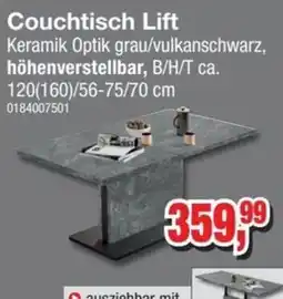Möbelfundgrube Couchtisch Lift Angebot