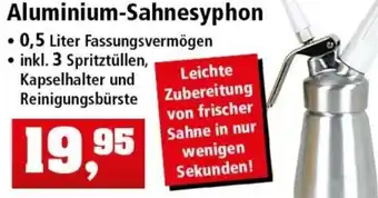 Thomas Philipps Aluminum-Sahnesyphon Angebot