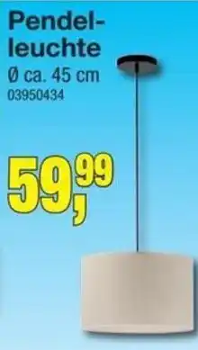 Möbelfundgrube Pendelleuchte Angebot
