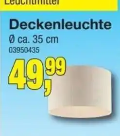 Möbelfundgrube Deckenleuchte Angebot