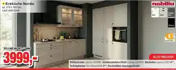 Möbelfundgrube Eckküche Nordic nobilia Angebot