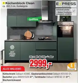 Möbelfundgrube Küchenblock Clean Angebot