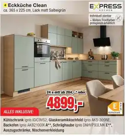 Möbelfundgrube Eckküche Clean Angebot