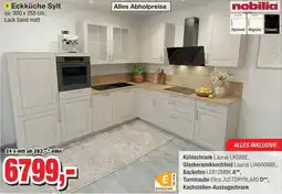 Möbelfundgrube Eckküche Sylt nobilia Angebot