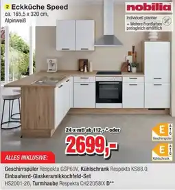 Möbelfundgrube Eckküche Speed nobilia Angebot