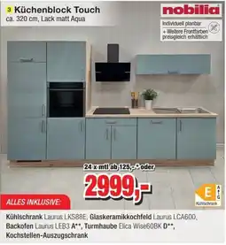 Möbelfundgrube Küchenblock Touch nobilia Angebot