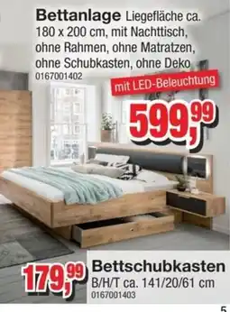 Möbelfundgrube Bettanlage Angebot