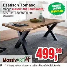 Möbelfundgrube Esstisch Tomaso Angebot