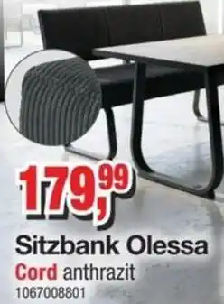 Möbelfundgrube Sitzbank Olessa Angebot