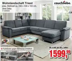 Möbelfundgrube Wohnlandschaft Triest Angebot