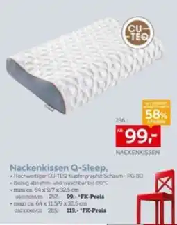 XXXLutz Nackenkissen Q-Sleep Angebot