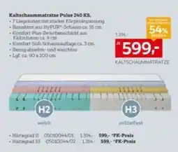 XXXLutz Kaltschaummatratze Pulse 240 KS Angebot