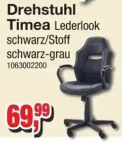 Möbelfundgrube Drehstuhl Timea Lederlook Angebot