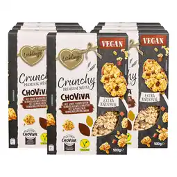 Netto Marken-Discount Lieblings Knuspermüsli Choviva 500 g, 7er Pack Angebot