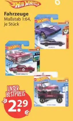 V Markt Hot Wheels Fahrzeuge Angebot